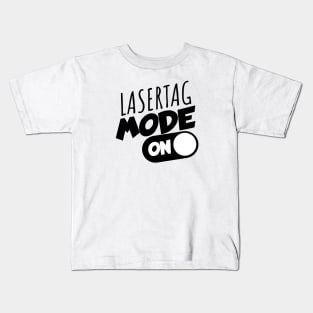 Lasertag mode on Kids T-Shirt